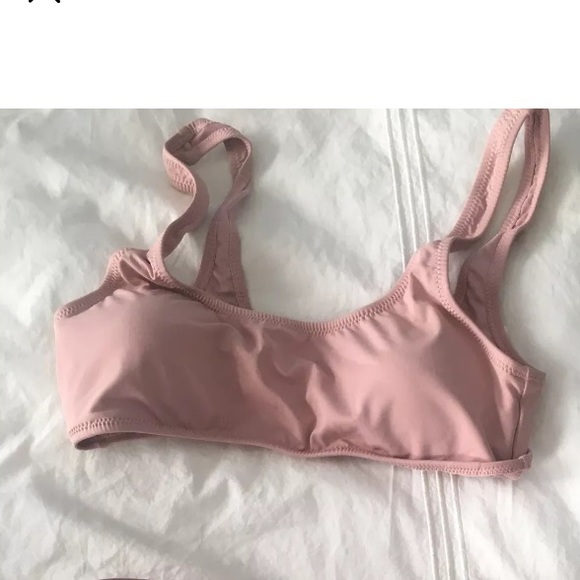 SOLD Fashion Nova Jalen solid Bikini- blush- SOLD- - Picture 5 of 5